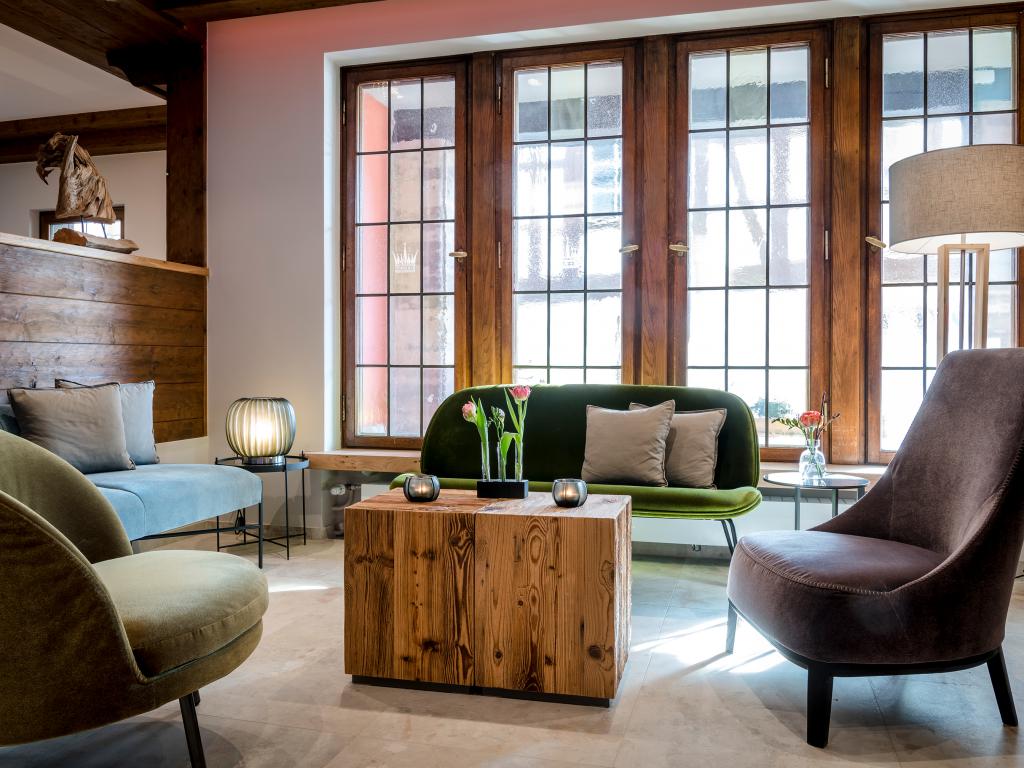 Gemütliche Sitzgruppe im Hotel Krone Bretten